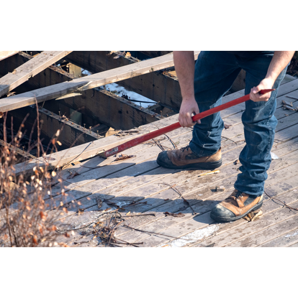 Crowbar | made of round steel |  30 mm round steel | length: 1,30 m
